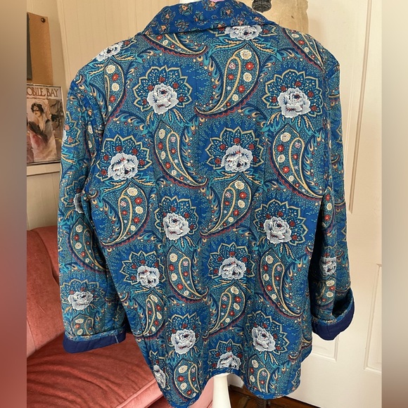 Vintage Handmade Quilted Jacket - Picture 2 of 2